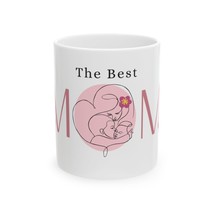 Ceramic Mug with &#39;Best Mom&#39; Design – Perfect Gift for Mother&#39;s Day Coffe... - $264.67 MXN+
