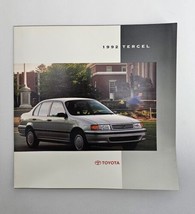1992 Toyota Tercel Dealer Showroom Sales Brochure Guide Catalog - $14.20