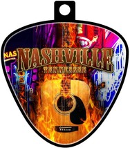 Nashville Tennessee Guitar Pick Christmas Tree Ornament - €9,49 EUR