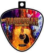 Nashville Tennessee Guitar Pick Christmas Tree Ornament - $202.62 MXN