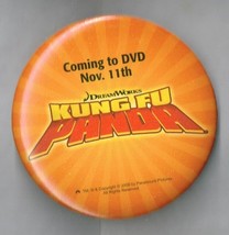 Kung Fu Panda Movie Pin Back Button Pinback Jack Black - $9.65