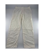 Lilly Pulitzer Pants Womens Large White Coconut Alaura Comfy Casual Reso... - $73.52