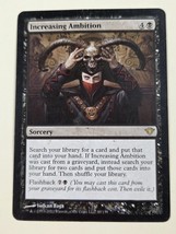 Increasing Ambition Dark Ascension - Magic the Gathering Black- MP - $1.95