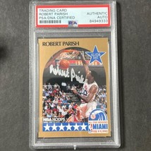 1990 NBA Hoops All-Star Weekend #8 Robert Parish Auto 10 Signed Card PSA/DNA Enc - £56.12 GBP