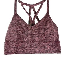 Womens Sports Bra Size XL JoyLab Rose Strappy Longline Brushed Jersey - £7.88 GBP