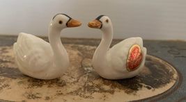 Vintage Swans Shiken Japan Miniature Figures - $14.00