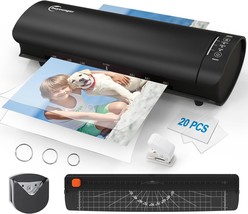 Laminator, Laminator Machine With Laminating Sheets &amp; 60S Warm Up, 6 In ... - $51.99