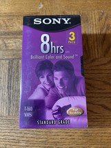 Sony T-160 VL Brand New VHS 3 Pack - $11.76