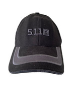 5.11  511 TACTICAL Series Cap Hat Black with Black Embroidered Name Adju... - $27.01 CAD