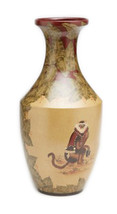 Zeckos 7 Inch Tall Hand Painted Monkey Vase - £61.33 GBP