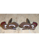 Pheasant Flying antique Enameled CuffLinks pewter color pheasants Patent... - £59.99 GBP