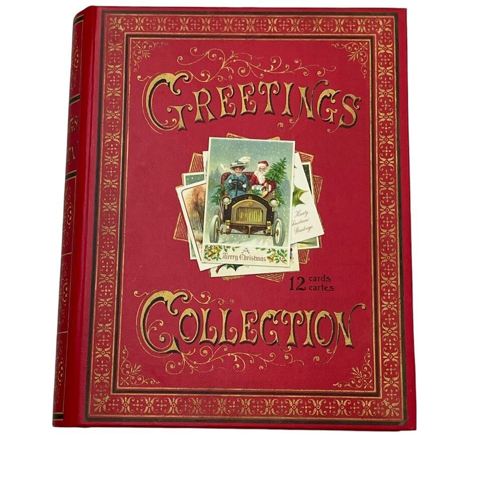 Hallmark Archival Book Assortment Christmas Cards Assortment 12 Total 4 ... - $6.34