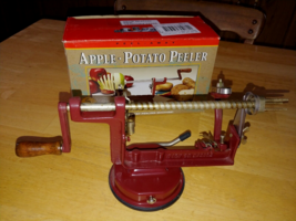 Back To Basics APPLE/POTATO PEELER-USED 1-BEEN On Shelf For Years For Display - £10.46 GBP