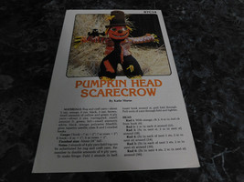 Pumpkin Head Scarecrow 87C14 - $56.91 MXN