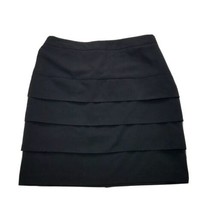 Larry Levine Classy Dress/Career Skirt ~ Sz 12 ~ Black ~ Knee Length ~ Stretch - £10.84 GBP