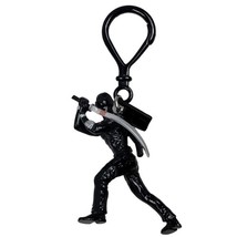 GI Joe The Rise of Cobra Snake Eyes 2 7/8&quot; Keychain - 2009 - $109.07 MXN