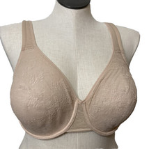 Fundamentals Ivory Bra Sz 42C Underwire Netted Overlay Comfort Strap Lig... - £13.41 GBP