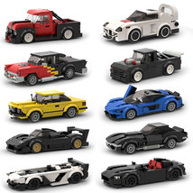 Children&#39;s Toys Car Model Sports Car And Small Particle Building Blocks MOC Educ - £16.23 GBP+