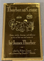 Thurber on Crime 1991 By James Thurber Hardcover With Dust Jacket - £9.74 GBP