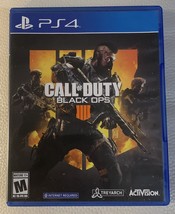 Call Of Duty: Black Ops IIII 4 (Sony PlayStation 4 PS4, 2015) - $14.50