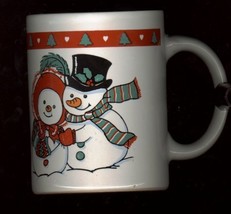 Mr. &amp; Mrs Snowman Christmas Mug - £6.75 GBP