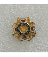 Vintage VFW Auxiliary Gold Tone Lapel Pin - $19.01 CAD