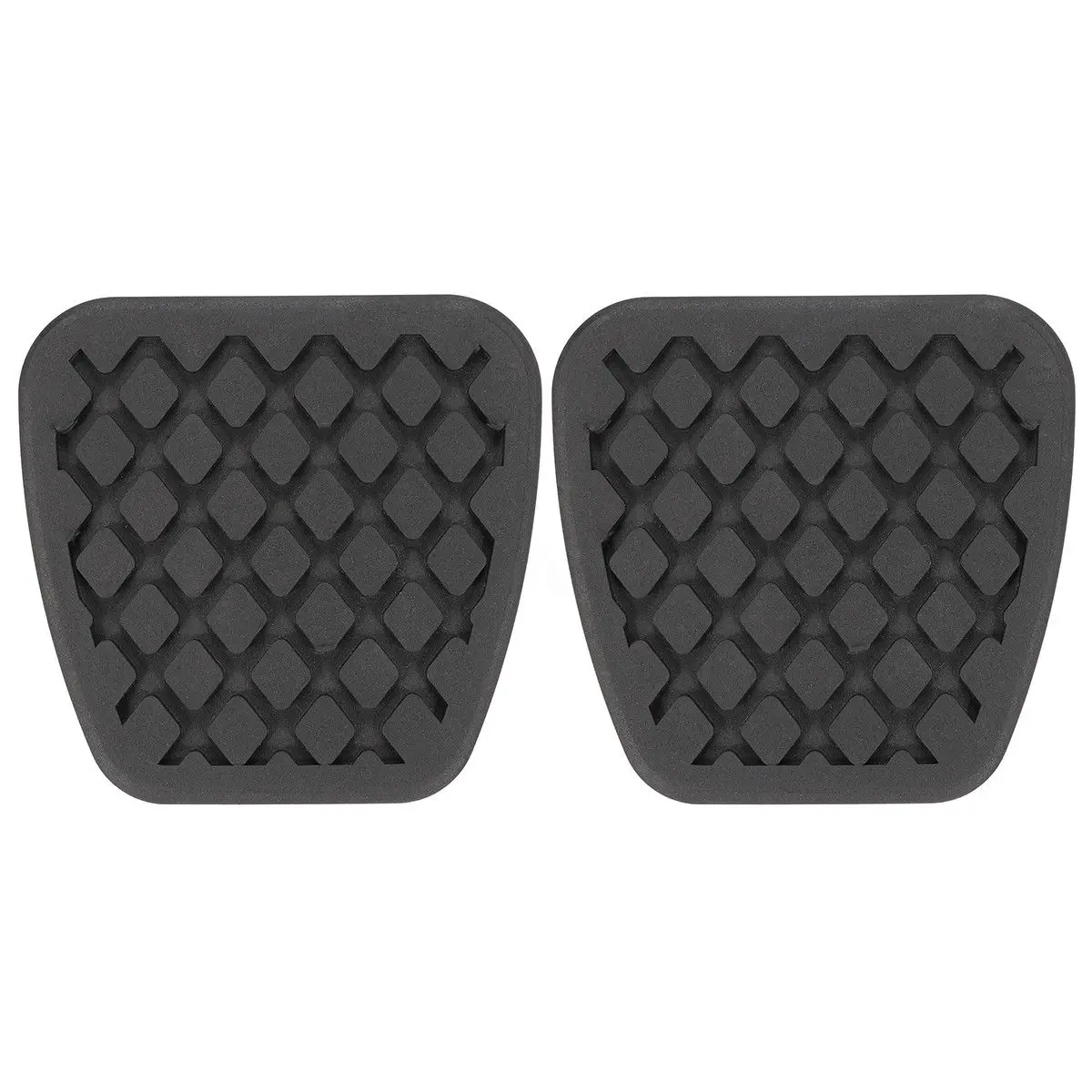 2PCS 60x62MM 9.5MM Thickness ke Clutch Pedal Pad Cover For    Prelude Acura - £134.45 GBP