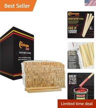Grade 12-Inch Hexagonal Wood Paint Sticks - Perfect for Arts and Crafts - $134.99