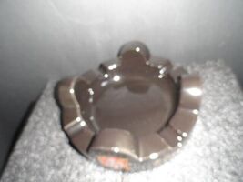 Gurkha Black Ceramic Large Size Cigar Ashtray 10" Diameter image 6