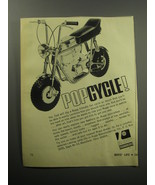 1968 Rupp Mini Bike Ad - Popcycle - £14.55 GBP