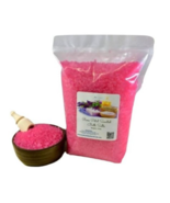 Bath Salts | Rose Petal Scent | 4lb Bag | Aromatherapy | Sea Salt | Epso... - $21.73