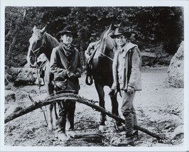 Alias Smith and Jones TV western Pete Duel Ben Murphy with horses 8x10 photo - £7.45 GBP