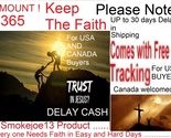 $365 Trust in Jesus Delay cash is at smokejoe13 For USA And Canada Buyer... - $463.00