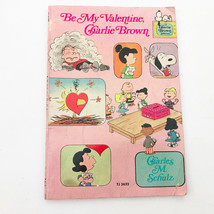 Vintage Be My Valentine Charlie Brown 1976 Peanuts Snoopy - $6.92