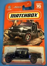 2023 Matchbox #41 &#39;20 Jeep® Gladiator Black Clearcoat | Rubicon - £4.60 GBP