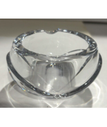 Daum France tulip shape base small bowl/ ashtray signed retired - £43.26 GBP