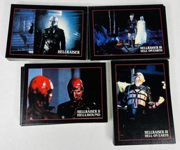 Horror HELLRAISER I II &amp; III Trading Cards 1992 Lot Of 80 Eclipse - $28.81