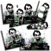 Joker Batman Dark Knight Light Switch Outlet Wall Plate Herd Game Room Art Decor - £12.83 GBP+