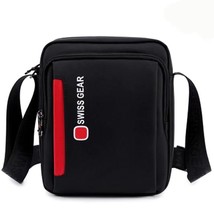 Swiss Shoulder Bag Leisure Briefcase Small Messenger Bag for Tablets ipad and Do - £44.68 GBP