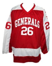 Any Name Number Greensboro Generals Retro Hockey Jersey New Red Any Size - £39.95 GBP
