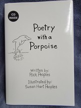  Poetry With a Porpoise w CD Rick Peoples Signed 1st Edition Hard Cover w Jacket - £10.92 GBP