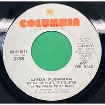 Linda Plowman My Daddy Plays the Guitar 45 Country Promo Columbia 4-45817 - $10.47