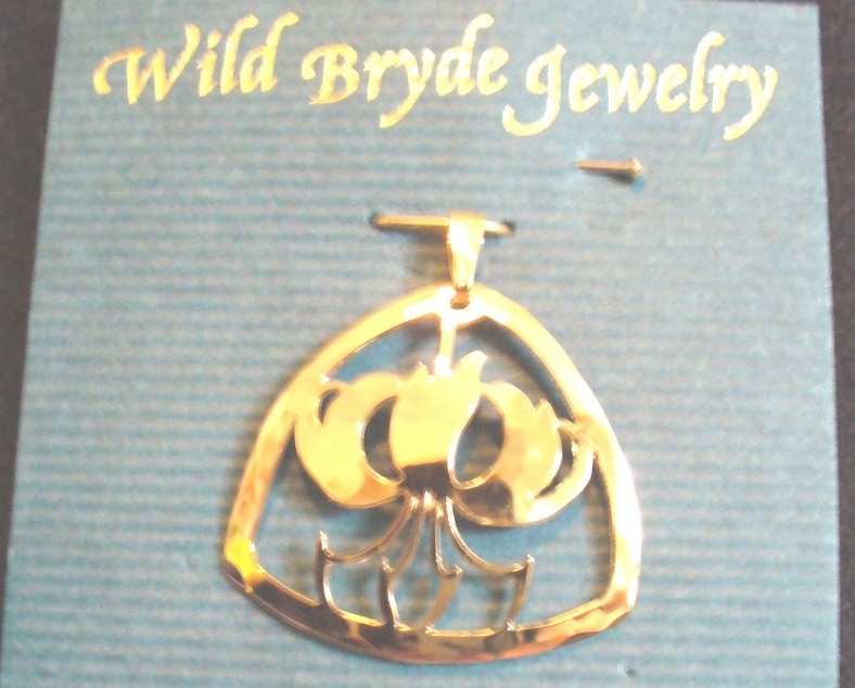 Wild Bryde Lily Pendant in 14K Gold Filled - $18.00