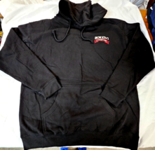 Bon Jovi Men&#39;s Long Sleeve Hoodie X-Large Black Forever Heart Daggar New - $43.53