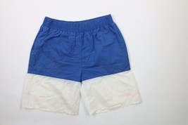 Vintage 90s Coca Cola Mens Size XL Distressed Spell Out Color Block Shorts Blue - £31.50 GBP
