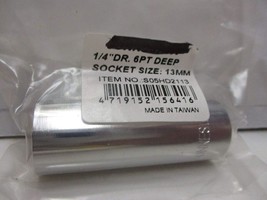 1/4&quot; Drive 6 Point Deep Socket 13mm - $9.99