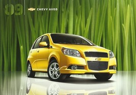 2009 Chevrolet AVEO brochure catalog US 09 Chevy 5 LS LT - $6.00