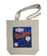 NY Mets Canvas Beach Tote Bag 2024 by Joel Mesler ~ Citi Field SGA 5/25 - €25,83 EUR