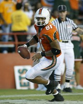 Kellen Winslow 8X10 Photo Miami Hurricanes Ncaa Football On The Move - £3.88 GBP