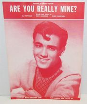 Are You Really Mine? (sheet music) featuring Jimmie Rodgers - $7.00